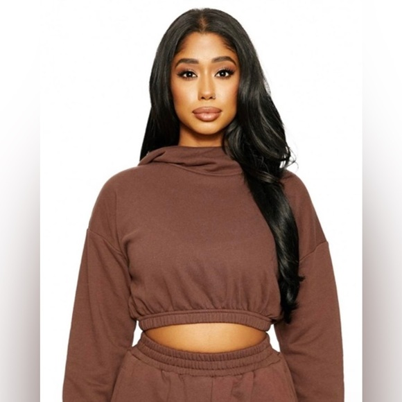 naked wardrobe Tops - NWOT naked wardrobe cropped cream sweater